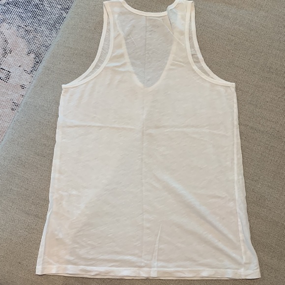 J Crew White Vintage Cotton Tank Top— SIZE XS! - Picture 3 of 3